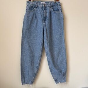 Zara OG Balloon High-Waisted Relaxed Jeans